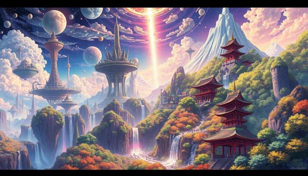 Anime Worlds Simulator Viagens interdimensionais